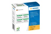 Papier, Fotopapier und Etiketten - HERMA self-adhesive number labels - 2000 label(s) - 15 x 22 mm - 4834