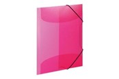 Mappen und Clipboards - HERMA 3-flap folder - for A3 - translucent pink - 19517
