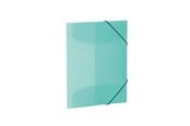 Mappen und Clipboards - HERMA Elasticated folder A3 PP translucent turquoise - 19584