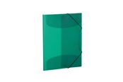 Mappen und Clipboards - HERMA Elasticated folder A4 PP translucent dark green - 19509