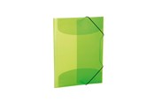 Mappen und Clipboards - HERMA Elasticated folder A3 PP translucent light green - 19520
