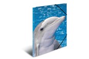 Mappen und Clipboards - HERMA Elasticated folder A3 PP Dolphin - 7146