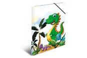 Mappen und Clipboards - HERMA Elasticated folder A4 Cardboard Dinos - 19785