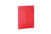 Mappen und Clipboards - HERMA Elasticated folder A4 PP translucent red - 19504