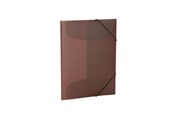 Archivierung und Aufbewahrung - HERMA Elasticated folder A3 PP translucent brown - 4008705195225