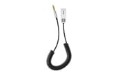 Audio Kabel - Baseus BA01 Bluetooth 5.0 audio receiver cable AUX jack audio adapter black (CABA01-01) - CABA01-01