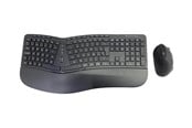 Tastaturen - Conceptronic ORAZIO02ES ERGO - keyboard and mouse set - Spanish - black - Tastatur & Maus Set - Spanisch - Schwarz - ORAZIO02ES