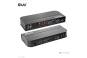 KVM Switches - Club 3D CSV-1382 - KVM / audio switch - 2 ports - CSV-1382