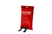 Brandschutzausrüstung  - Housegard Fire blanket, 120x120 cm, Red, Silicone coated - 602024
