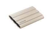 SSD - Samsung Portable SSD T7 Shield - 1TB - Beige - Extern SSD - USB 3.2 Gen 2 - MU-PE1T0K/EU