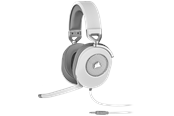 Kopfhörer/Headsets - Corsair HS65 SURROUND Gaming Headset - White - CA-9011271-EU