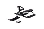 Sport & Fitness - Stiga Snowracer ICONIC Steering Sledge (Grey/Black) *DEMO* - 73-4211-02