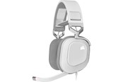 Kopfhörer/Headsets - Corsair HS80 RGB USB Premium Gaming Headset - White - CA-9011238-EU