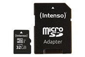 Speicherkarten - Intenso - flash memory card - 32 GB - microSDHC UHS-I - 3424480