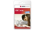 USB-Stick - Agfa Photo USB Flash Drive 2.0 - USB flash drive - 16 GB - 16GB - USB-Stick - 10513