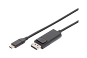 Display Kabel - DIGITUS - DisplayPort cable - USB-C to DisplayPort - 2 m - AK-300333-020-S