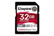 Speicherkarten - Kingston Canvas React Plus V90 SD - 300MB/s - 32GB - SDR2/32GB