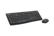 Tastaturen - Logitech MK295 Silent - keyboard and mouse set - French - graphite - Tastatur & Maus Set - Französisch - Schwarz - 920-009795