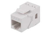 Netzwerkzubehör - Deltaco MD-118 Cat6 Keystone jack LSA/110 termination plastic 180 White - MD-118