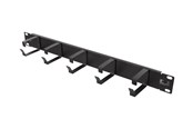 Netzwerkzubehör - Deltaco 19" 1U Metal Cable Management - SP-3055-1U