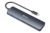 Dockingstationen - Sandberg USB-C 8K Display Dock - 136-43