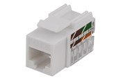 Netzwerkzubehör - Deltaco UTP CAT6 Keystone connector 90 degree "Tool-free" - MD-111