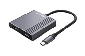 Dockingstationen - Sandberg USB-C Dock 2xHDMI+USB+PD - 136-44