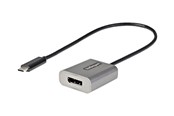 Display Kabel - StarTech.com USB C to DisplayPort Adapter - 8K/4K 60Hz USB-C to DisplayPort 1.4 Adapter Dongle - USB Type-C to DP Monitor Video Converter - Works w/Thunderbolt 3 - CDP2DPEC