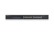 Switches - ZyXEL GS1900-24 24-Port GbE Smart Managed Switch with GbE Uplink - GS1900-24-EU0102F