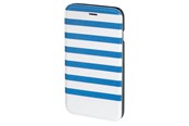 Handys - Cover & Cases - Hama "Stripes" Booklet Case for Apple iPhone 6/6s blue/white - 138289