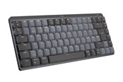 Tastaturen - Logitech MX Mechanical Mini Minimalist Wireless Illuminated Performance Keyboard Graphite - Clicky - DE - Tastatur - Deutsch - Schwarz - 920-010773