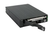 Festplatten Zubehör - FANTEC MR-25DUAL - storage mobile rack - SATA 6Gb/s / SAS 6Gb/s - 2512
