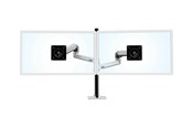 Monitorhalterung - Ergotron LX Dual Stacking Arm Tall Pole (polished aluminum) - 45-549-026