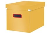 Archivierung und Aufbewahrung - Leitz Click & Store Cosy Aufbewahrungs- und Transportbox Cube Groß Warmes Gelb - 53470019