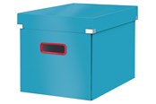 Archivierung und Aufbewahrung - Leitz  Click & Store Cosy Aufbewahrungs- und Transportbox Cube Groß Sanftes Blau - 53470061