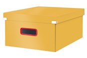 Archivierung und Aufbewahrung - Leitz  Click & Store Cosy Aufbewahrungs- und Transportbox Groß Warmes Gelb - 53490019