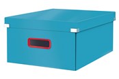 Archivierung und Aufbewahrung - Leitz  Click & Store Cosy Aufbewahrungs- und Transportbox Groß Sanftes Blau - 53490061