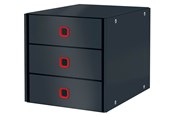 Archivierung und Aufbewahrung - Leitz Click & Store Cosy Schubladenset (3 Schubladen) Samtgrau - 53680089
