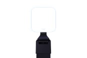Streamingausrüstung - Logitech Litra Glow Premium Streaming Light with TrueSoft - Graphite - 946-000002