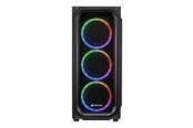 Gehäuse - Sharkoon TK5M RGB - ATX case - Gehäuse - Tower - Schwarz - 4044951036479