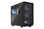 Gehäuse - Fractal Design Meshify 2 Lite RGB - Black TG Light Tint - Gehäuse - Miditower - Schwarz - FD-C-MEL2A-05
