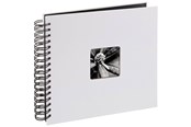 Fotoalbum & Archivierung - Hama "Fine Art" Spiral Album 28 x 24 cm 50 Black Pages chalk - 2108