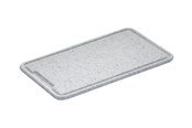Küchenzubehör - Zassenhaus Carving Board Plastic Light Grey 42x27x - 60072