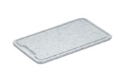 Küchenzubehör - Zassenhaus Carving Board Plastic Light Grey 36x23x - 60065