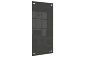 Konferenz und Präsentation - Nobo Schmales Glas Whiteboard 30 x 60 cm Schwarz - 1915609