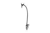 Foto & Video Zubehör - Walimex Gooseneck w/ Clamp Holder and Studio Clip - flexible arm - 16783