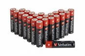 Batterien und Akkus - Verbatim battery - 24 x AA / LR6 - Alkaline - 49505