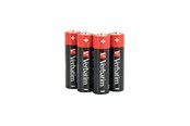 Batterien und Akkus - Verbatim battery - 4 x AA / LR6 - Alkaline - 49501