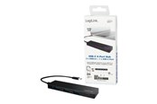 USB-Hubs - LogiLink Ultra-slim USB 3.2 Gen 1x1 USB-C 4-port hub USB-Hubs - 4 - Schwarz - UA0311