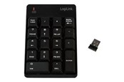 Tastaturen - LogiLink Wireless keypad 2.4 GHz black - Numpad - Schwarz - ID0120